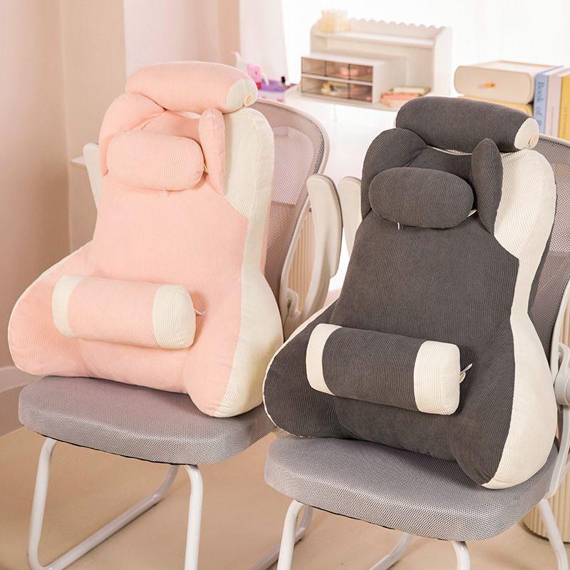 Bedside Cushion Backrest Detachable and Washable Lumbar Support Cushion Dormitory Living Room Sofa Tatami Backrest Pillow