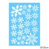 29/22Pcs Snowflake Electrostatic Wall Stickers Window Kids Room Christmas Decor Decals for Home Decor 2026 New Year Wallpaper