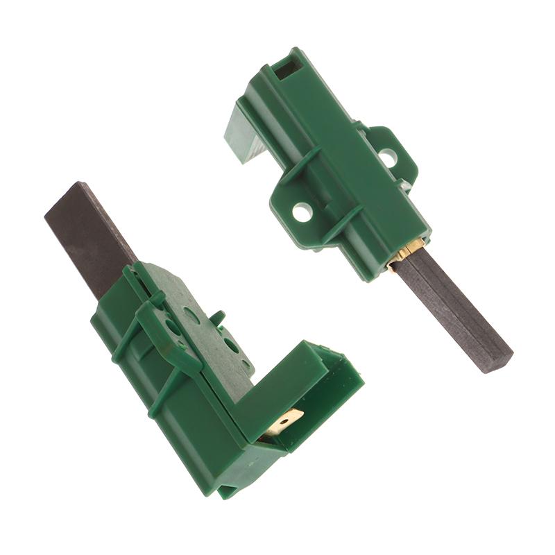 1/2Pcs Washing Machine Carbon Brush Holder 371202405, 371202407, 371202410 (12.5X5X35Mm) Compatible With Beko Wm6167S Wm74135W W