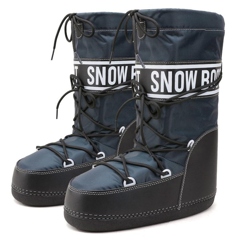 Women Winter Ski Long Snow Boots