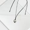 Fashionable Metal Bean Pendant Necklace Women's Fashion Clavicle Chain Jewelry