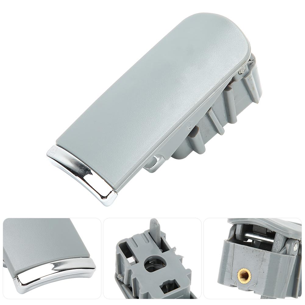 Glove Box Lid Handle Puller 8E1857131 Replacement Gray Fit for A4 8E B6 B7 2001‑2007Without Hole