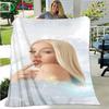 Fashion Spain Female Singer B-bad G-Gyal  Four Seasons Blanket Sofa Cover Travel Bed Plush Blanket Office Break Blanket Gift