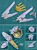 SDCS Mighty Strike Freedom Gundam Detail Up Modification Metal Parts with Decals High-Quality Water-Transfer