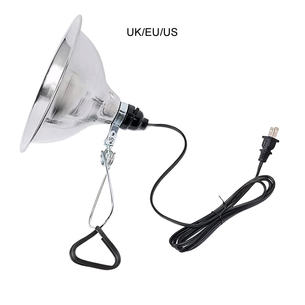Aluminum Alloy Lamp Bases Clamp Light Strong And Durable E26 Universal Interface Heat Lamps 5.5 Inch