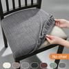 Easy Line Jacquard-Samt Esszimmerstuhlbezüge Elastische Passform Sitzschoner Leicht zu Entfernen Und Waschen Ganzjahresnutzung