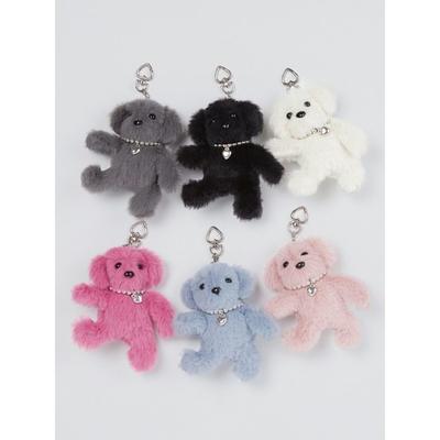 Leathery Lovey Puppy Keychain [6COLOR]