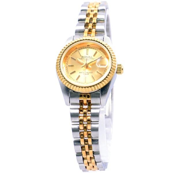 

J-AXIS Women s RY-DL02 (TG in Jaxis Royal Sun Flame) Round Watch Silver Analog