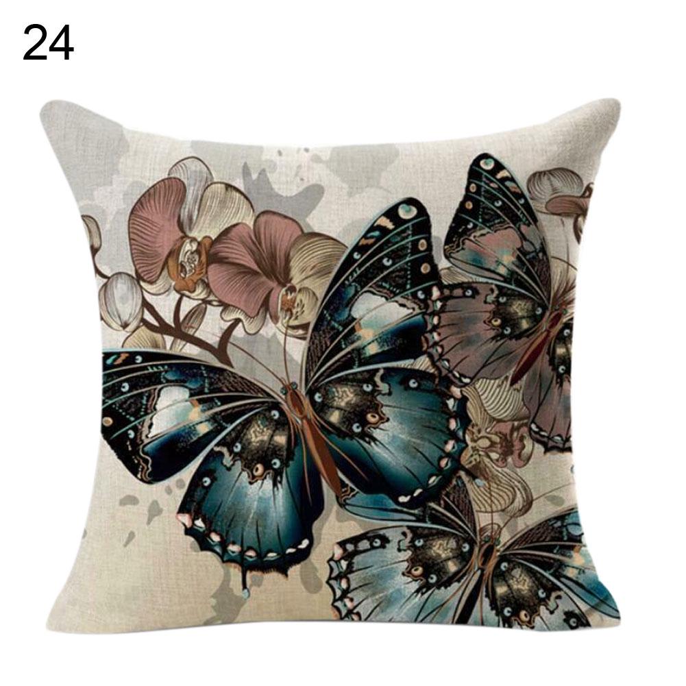 

Chic Me 45x45 см квадратный узор бабочки наволочка наволочка домашний диван декор 24
