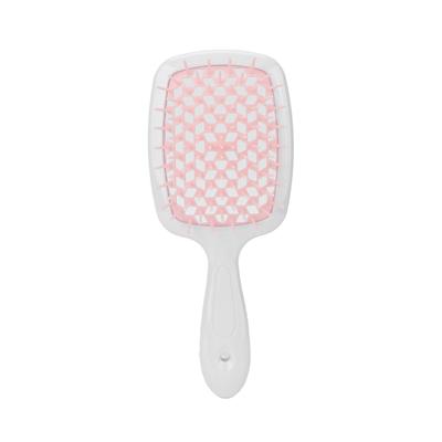 Detangling Massage Hair Comb Massage Head Honeycomb Brush Wet Hair Brush for Styling Blow Drying CombingPink