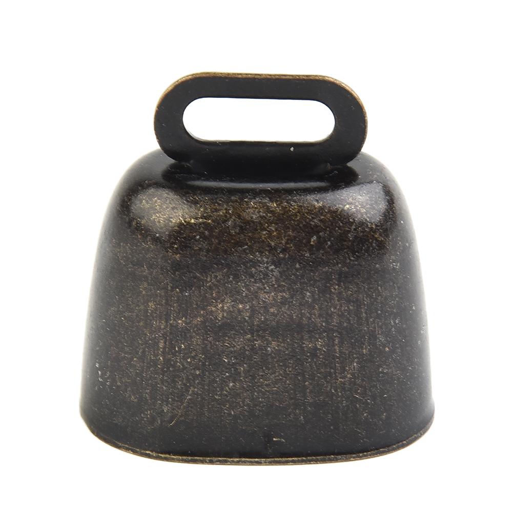 

1 шт. колокольчик для выпаса коровы, лошади, овцы, медные колокольчики для выпаса, медные громкие четкие кольца для фермерских животных, железный колокольчик