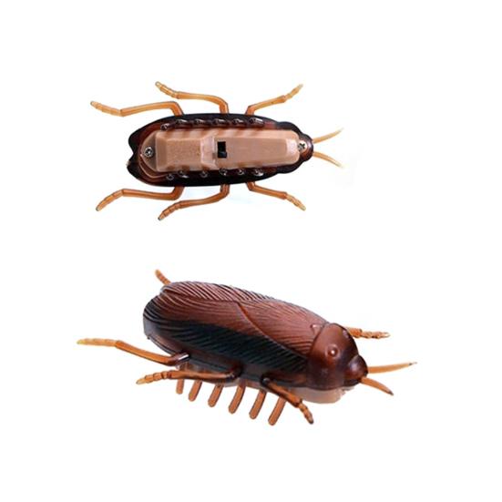 1Pc Electronic Trick-Playing Toy Simulation Insect Crawl Cockroach Vibration Toy