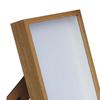 Wooden Frame, Desktop Hanging Display Cabinet for Dried Flowers, Crafts,