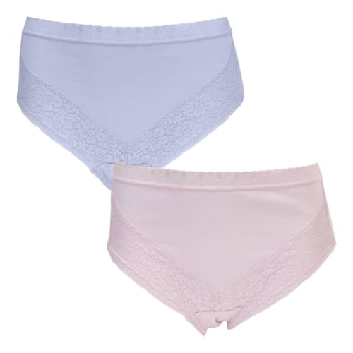 OAR Women's Light Incontinence Briefs, 2-Piece Set, Made with Japanese-Made Waterproof Fabric, 20cc Absorbent, 100% Cotton, Camellia Oil and Aloe Vera