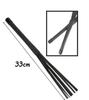 Cobalt Planet Drumstick Brushes, Metal and Nylon, Set of 4, Drum Wire Brushes (Black, Metal and Nylon, Set of 4)