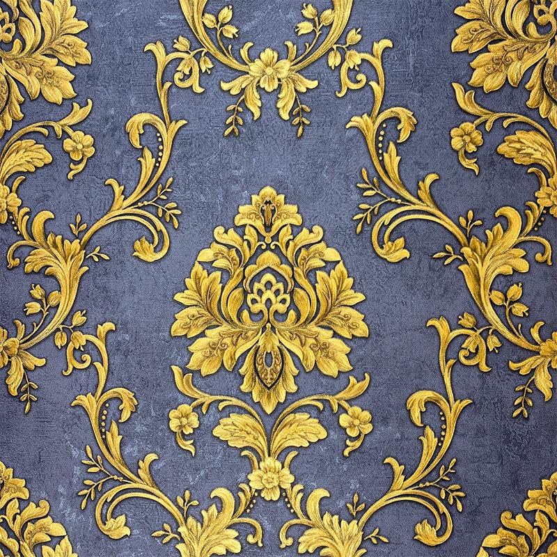 9 Style Luxury 3D Damask Vinyl Wallpaper Bedroom Living Room Red Floral Wallpapers Roll Ktv