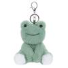 Apricot Lamb Clever Frog Cute Soft Keychain Plush Perfect for Boys and Fits Kids Backpacks and 11cm Toy, Girls, Purses,