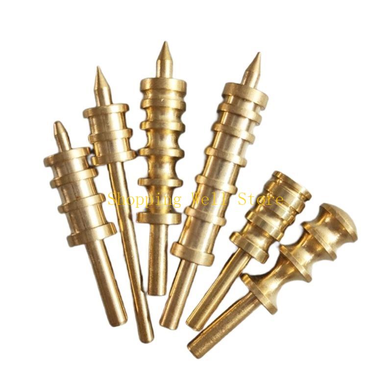 

KX4B 6Pcs Metal Leather Edging Burnisher 2-6 Grooves Leather Edging Polishing Grinding Tool for Leather Craft Working China Mainland