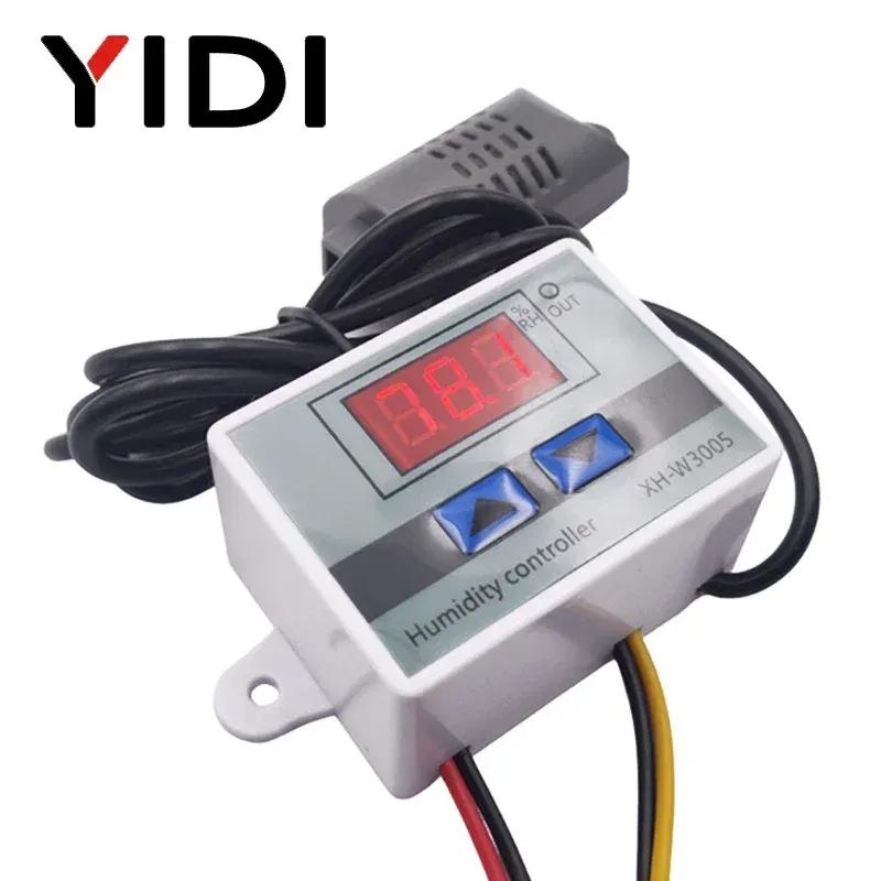 W3005 Afișaj Digital LED Higrometru Controler Umiditate Incubator Senzor Măsurător Detector Control Higrostat 12V 24V 110V 220V