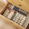 Organisateur pour sous-vêtements chaussettes soutien-gorge pantalon écharpe cravate boîte de rangement armoire tiroir organisateurs étui pliable pour organisateur de sous-vêtements