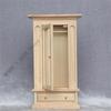 H3CD Fitting Mirror for Doll House Stand Decorative Figure Full Mirror Pretend Play