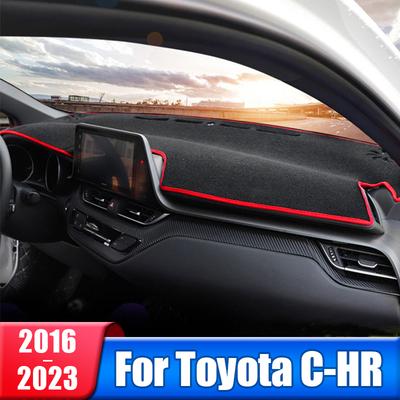 Bilinstrumentbräda Solskyddsmatta Instrumentpanelsskydd För Toyota C-HR CHR C HR CH R 2016 2017 2018 Tillbehör