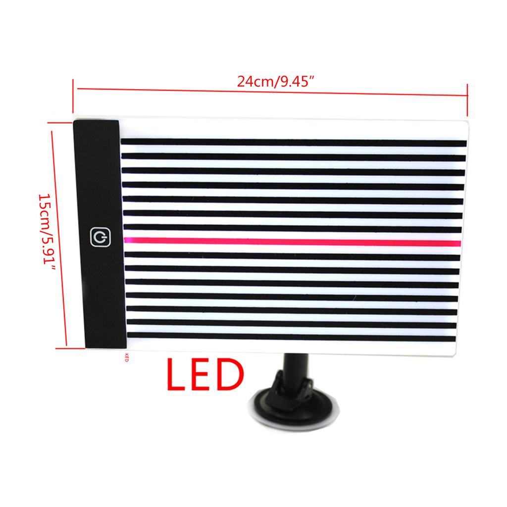 Lackfreie Dellenreparatur Linierte Lichtreflektorplatte Dellenpaneel Tragbar Konzipiert Dellenreparatur Lichtplatte LED für Auto