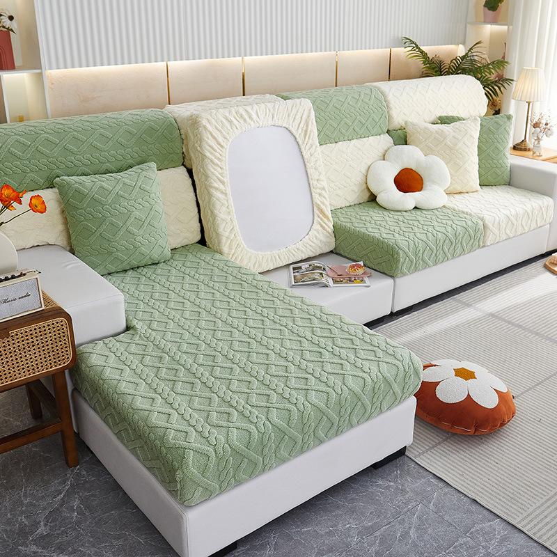 Sofa Wohnzimmer Sofabezug All-inclusive Universelles Set Vier Jahreszeiten Universelles Sofakissen Faules Elastisches Sofahut