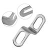 Universal Motorcycle Exhaust Muffler Pipe Z Type Mounting Clamp Bracket Long Short Strip Piece Fixed Motorcycle Parts