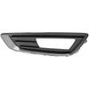 Ford FOCUS III FL 12-16 WITH HALOGENS grille in the front bumper BLACK + CHROME left