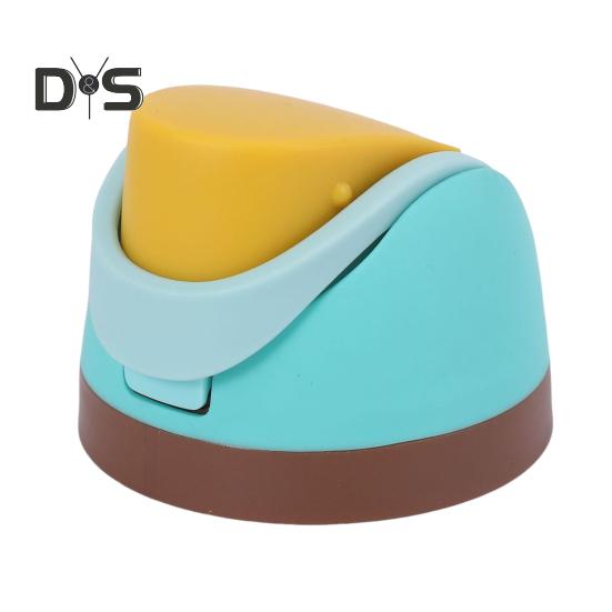 

Крышка для бутылки с водой с трубочкой, крышка из пищевого пластика без содержания бисфенола А с ручкой, устойчивая к брызгам крышка, сменные колпачки для кофейной кружки-холодильника зелёный