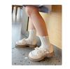 British Style Girls' Leather Mesh Soft Sole Princess Shoes - 2025 Summer Collection