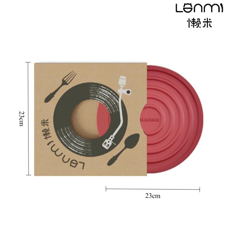 

LANMI Record series table mat, heat-resistant mat, anti-scald table mat, high-end dining plate mat, pot mat L&Round