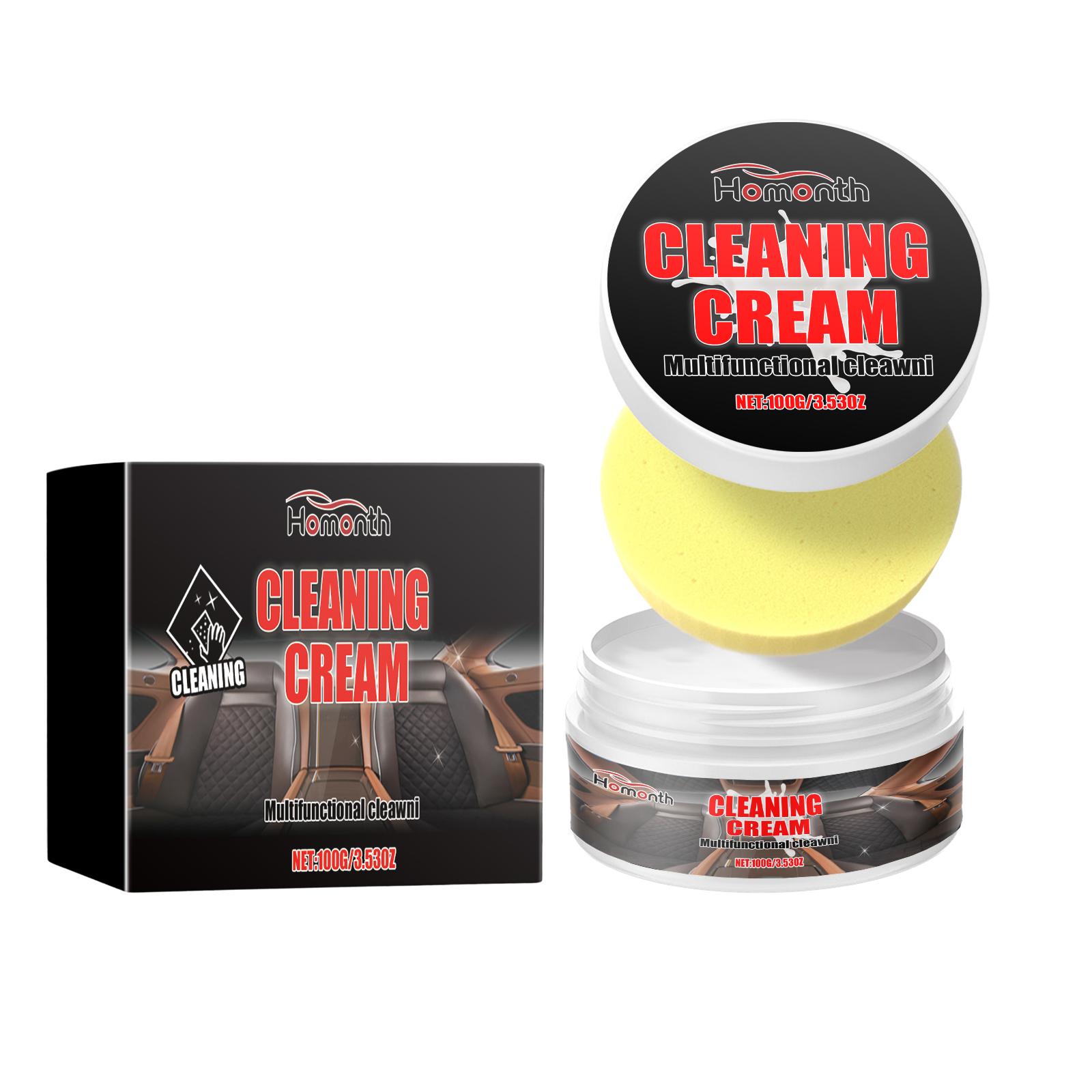 

Homonth Автомобильная кожаная полировальная паста для полировки сидений диванов, осветляющая цветная паста для ухода за царапинами