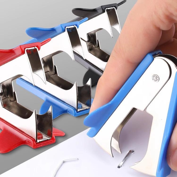 Compact Handheld Staple Remover: Portable and Non-Marking for Office, Home, and Student Use