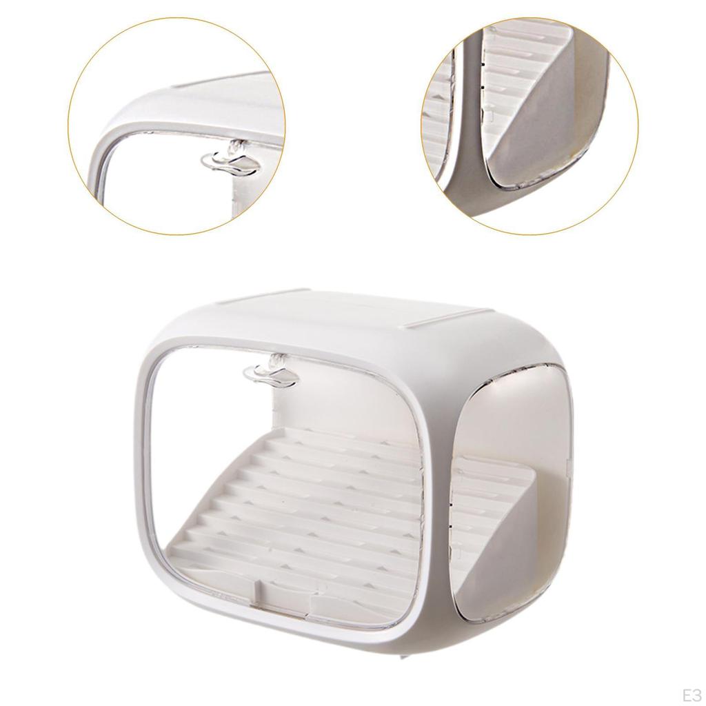 Case for Collectible Figures with Door, Organizer Box Miniature Statues