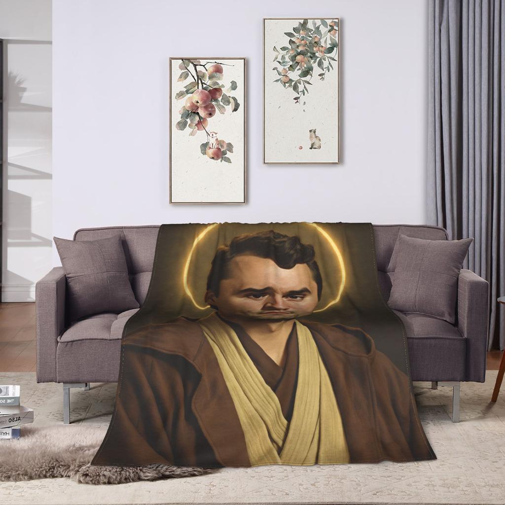 Charlie Kirk Angelic Advocate Plush Blankets Kids Adult Flannel Throw Blanket For Couch Bed Warm Design Quality Bedspread
