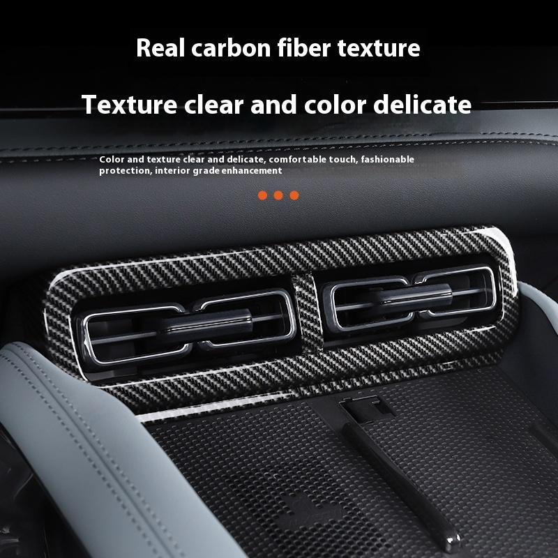For Byd Leopard 5 Denza B5 Central Control Armrest Protection Frame Air Vent Cup Holder Decoration FrameInterior ModificationGood product