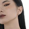 New Creative Metal Irregular Water Drops Stud Earrings for Women Vintage Zinc Alloy Color Geometric Earrings Birthday Gift