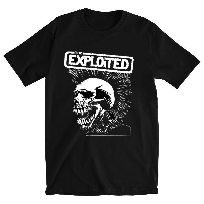 The Exploited Band Released Rock Collection Featuring Relaxed Oversized cotton summer S