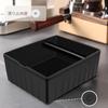 Coffee Knock Box, ABS Coffee Grounds Knock Box, Espresso Knock Box with Knock Bar and Non-Slip Rubber Base, Shock Absorbent Durable Barista Espresso