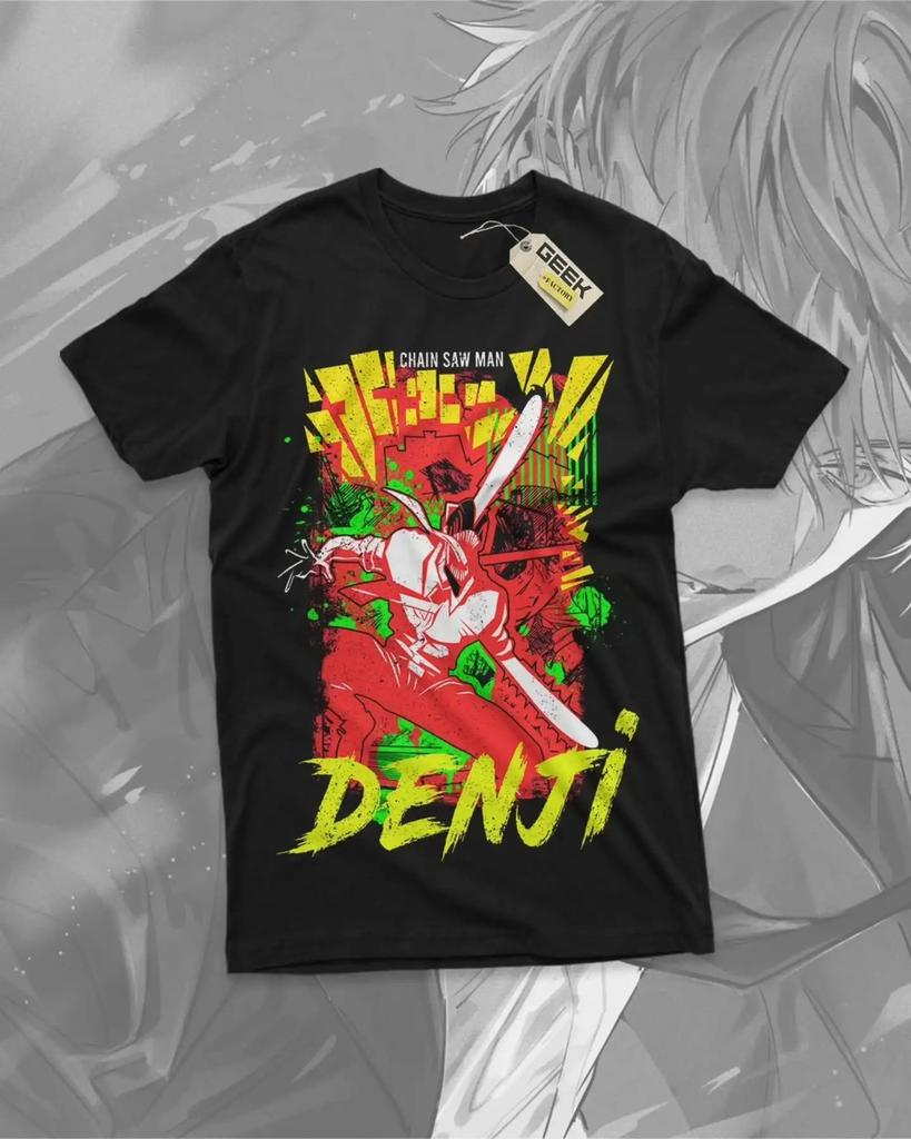 Harajuku Goth T Shirt Chainsaw Man Y2k Anime Oversized Streetwear Short Sleeve Tops Harajuku Goth T Shirt Women Clothing Unisex