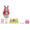 Poupée enchantimals meilleurs amis des bébés avec 4 animaux et accessoires - hlk85