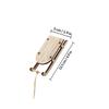 4Pcs Wooden Sleigh Ornament Set Christmas Tree Decor Festive Xmas Sled Pendant Handcrafted Natural Wood Sleigh Hanging Adornment