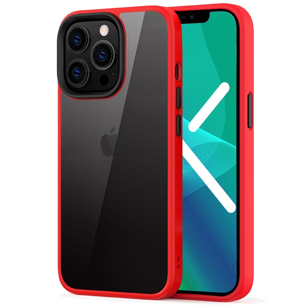 ERBORD Hybrid Case for iPhone 13 Pro, red