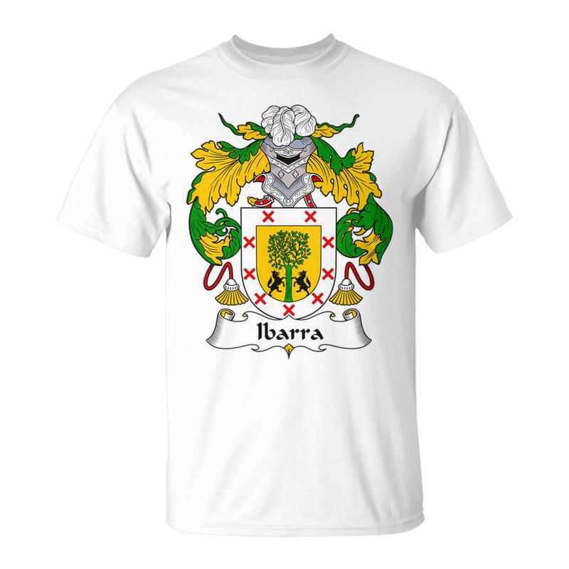 Ibarra Coat Of Arms Family Crest V2 Unisex Tshirt Luxury Tshirt Animal Prinfor Boys Cute Tops Unisex T Shirts High Quality