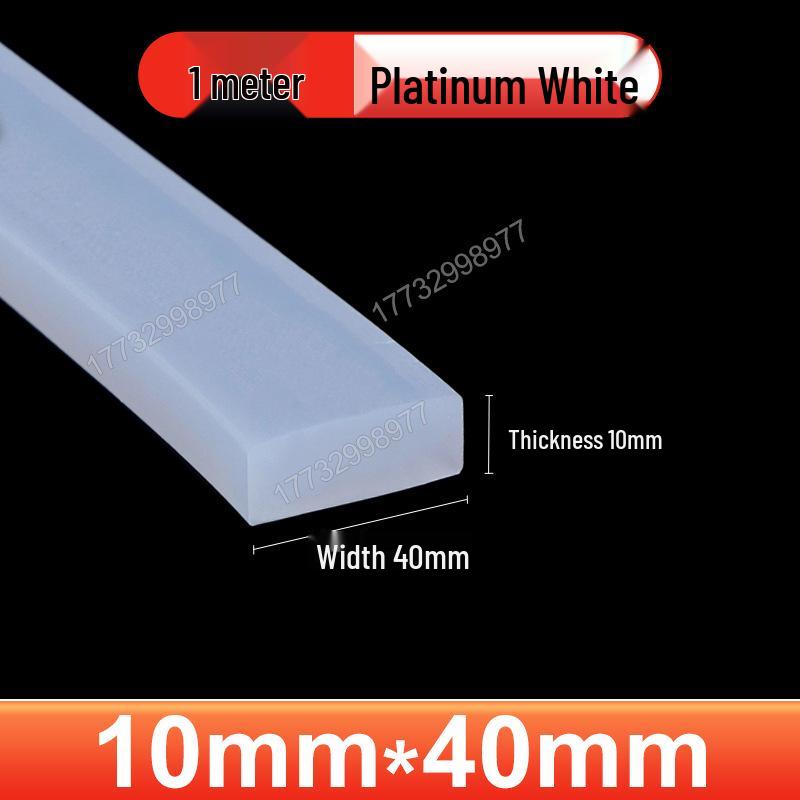 High-Temperature Resistant Transparent Silicone Rubber Sealing Strip