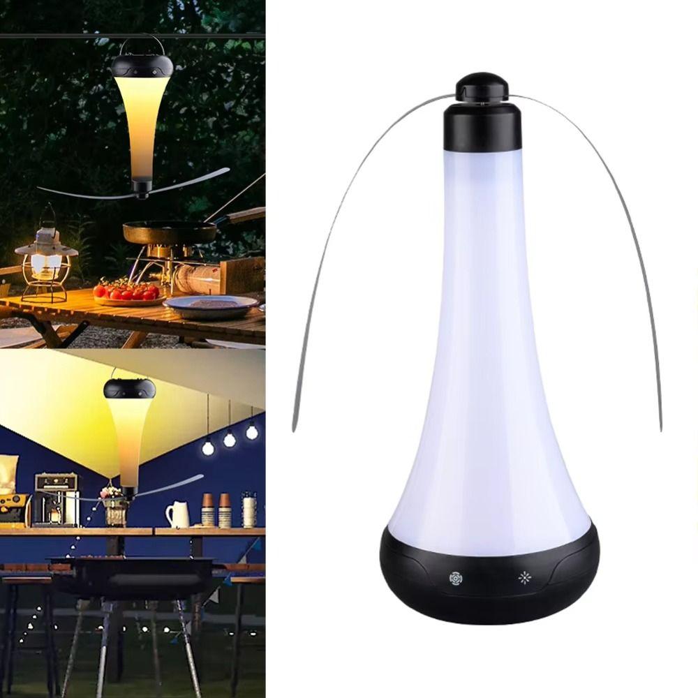 

Rechargeable Fly Repeller Lamp ABS Camping Fly Repeller Lights Home Party Picnics чорний