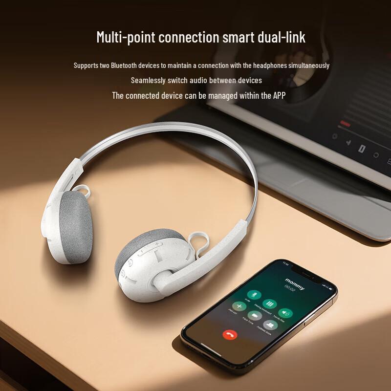 Philips TAH2000 Retro Wireless Bluetooth Over-Ear Headphones