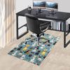 1PC Dogs paw prints Carpet Ultra Soft, Thick & Absorbent, Non Slip Machine Washable Mat for Entryway